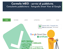 Tablet Screenshot of carmelomeo.com